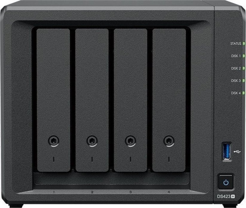 Synology DS425+ 4-bay serwer NAS z diskami o łącznej pojemności 4TB, Tower