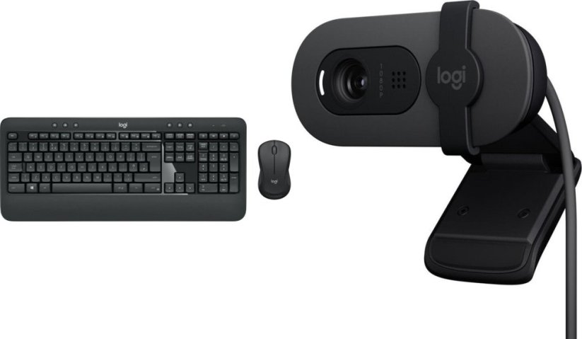 Logitech MK545 Advanced (920-008923) + Brio 100 (960-001585)