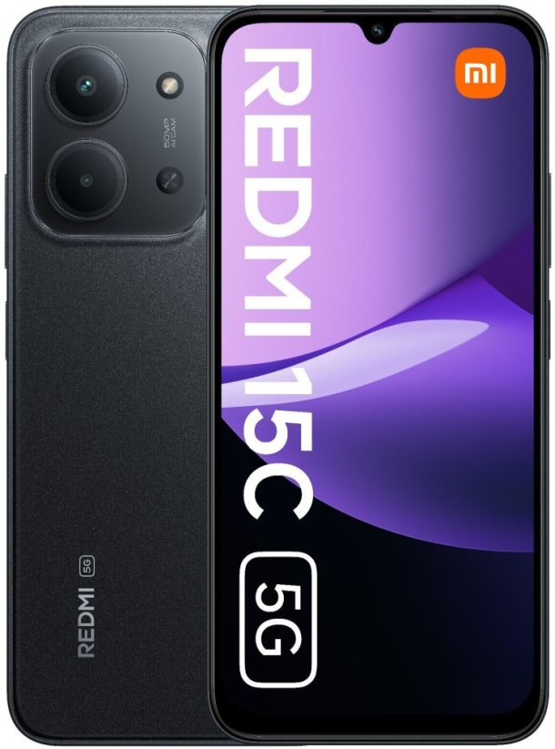 Xiaomi Redmi 15C 5G 4/128GB Čierny  (99936666)