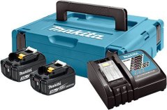 Makita Sada zasilający MakPack 18V Nabíjačka DC18RC + 2x akumulátor 3.0Ah BL1830B (197952-5)