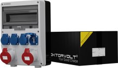 Doktorvolt Rozdzielnica budowlana TD 2x32A 4x230V zásuvky Mennekes Doktorvolt 2435