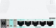 MikroTik Mikrotik RB260GS Gigabit Ethernet (10/100/1000) Obsługa PoE Biely
