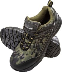 Lahti Pro Topánky Z DZIANINY RIP-STOP maskáčový ZIEL., S2 SRC,"44",CE,LAHTI