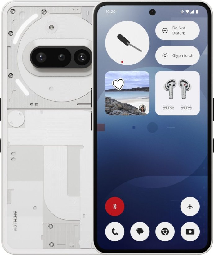 Nothing Phone (3a) 5G 8/128GB Biely  (A10400143)