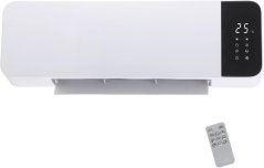 Emerio Emerio WH-133172, Fan electric space heater, Indoor, Floor, White, LED, Remote