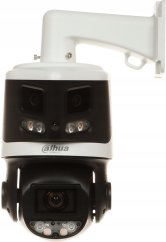 Dahua Technology KAMERA IP OBROTOWA ZEWNĘTRZNA SDT3E410-8P-MB-A-PV1 PANORAMICZNA TiOC WizSense Smart Dual Light - 3.7&nbsp;Mpx, 8&nbsp;Mpx 4&nbsp;... 40&nbsp;mm, 2 X 2.8&nbsp;mm DAHUA