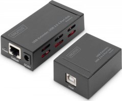 Digitus 1x RJ-45  + 4x USB-A 2.0 (DA-70143)