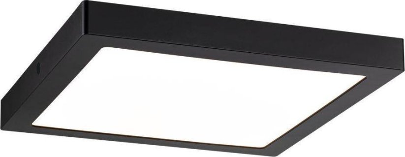 Paulmann Abia LED Panel 22W 300x300mm Čierny Mat