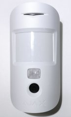 Ajax Ajax Systems 119282.310.WH1 Czujka ruchu z kamerą MotionCam HDR (PhOD) Jeweller - Biely