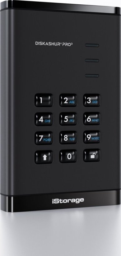 iStorage diskAshur PRO3 1TB - Festp - 2,5" (IS-DAP3-256-1000-F)