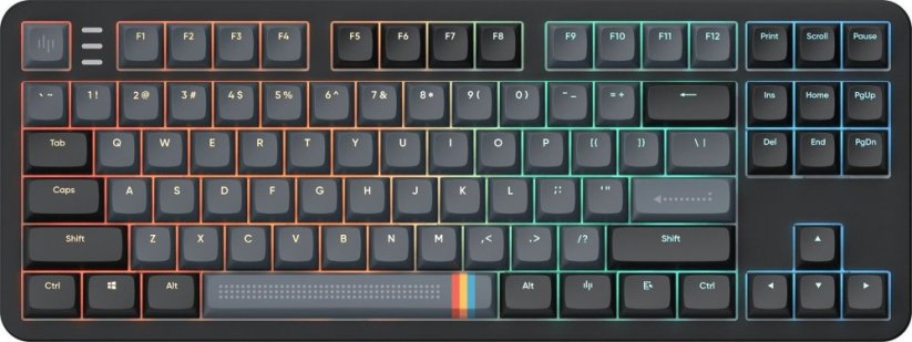 Dark Project ALU87A Midnight G3MS Zircon (DPKB_MIDNIGHT_87_ANSI)