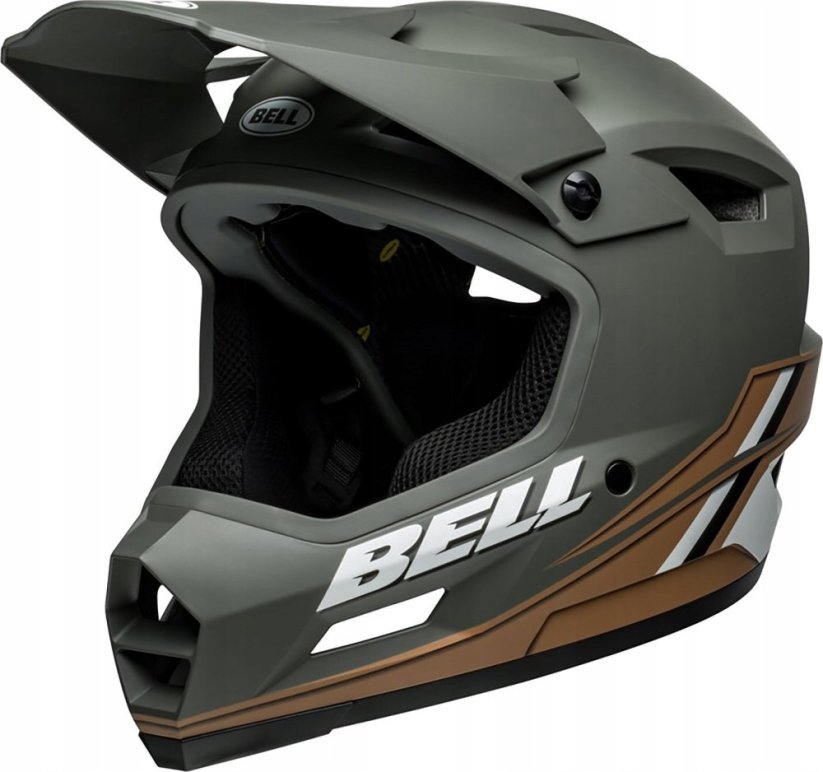 Bell Prilba na celú tvár BELL SANCTION 2 DLX MIPS alpine matte dark gray tan roz. L (57-59 cm) (NEW 2024)