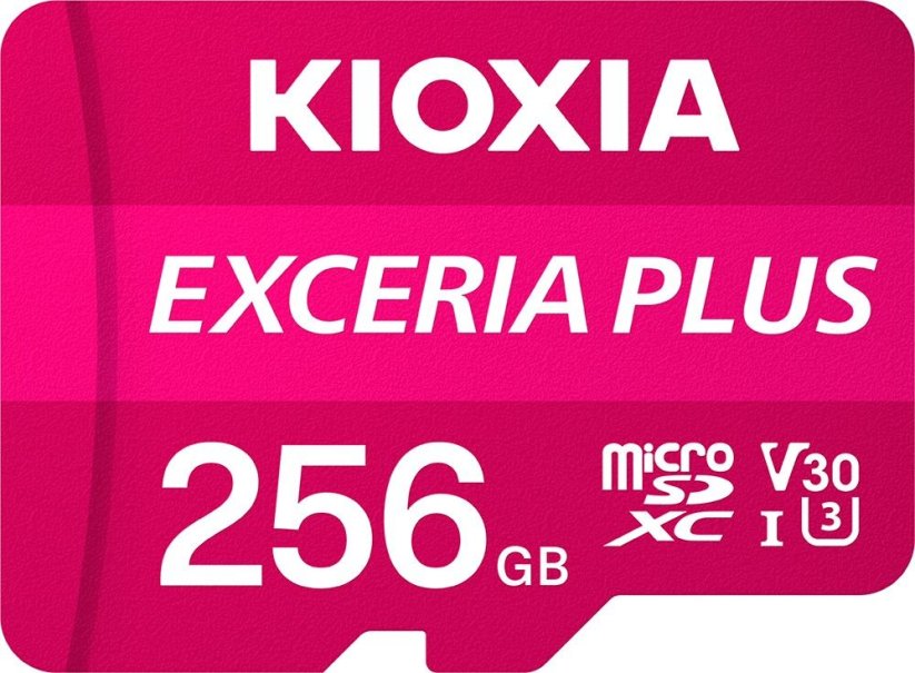 Kioxia Exceria Plus MicroSDXC 256 GB Class 10 UHS-I/U3 A1 V30 (LMPL1M256GG2)