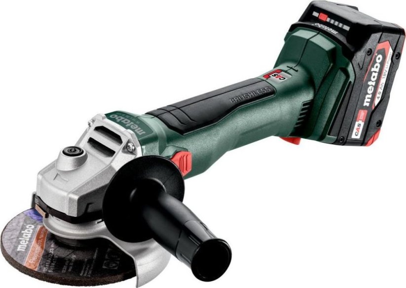 Metabo METABO.ANGLE GRINDER 18 L BL 9-125 2x4.0Ah METABOX