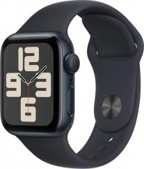 Apple Watch SE 2023 GPS + Cellular 40mm Midnight Alu Sport S/M Modrý  (mrg73qc/a)