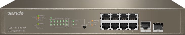 Tenda TEG5310P-8-150W