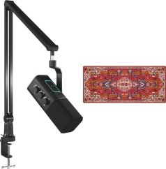 Secret Gear Microphone MX10 FlexArm + Podkładka Secret Gear Carpet Diem XD-2