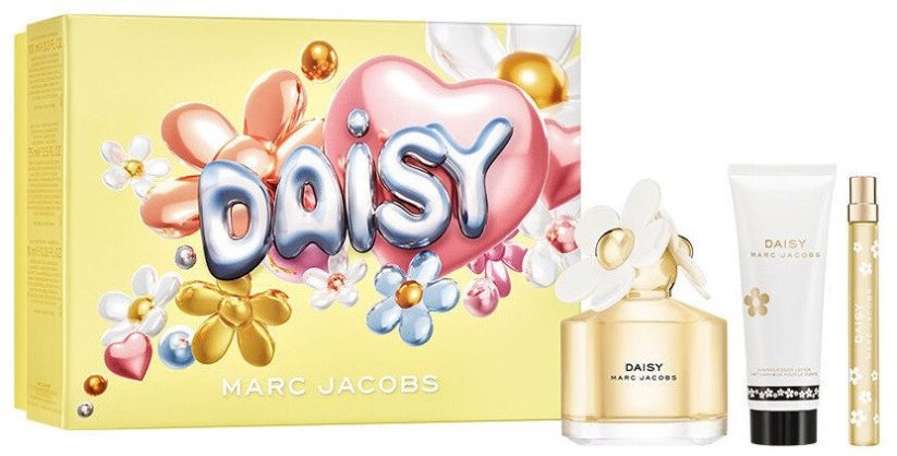 Marc Jacobs SET MARC JACOBS Daisy EDT spray 100ml + BODY LOTION 75ml + EDT spray 10ml WOMEN