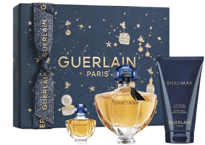 Guerlain Set Shalimar EDP spray 50ml + Miniatura EDP 5ml + Body Lotion 75ml (3346470148949)