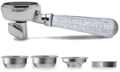Lelit Portafilter Lelit PLA582F - z podwójną wylewką 58 mm - biele drevo jesionowe