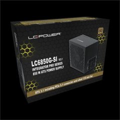 LC-Power Netzteil ATX 3.1 LC-Power 850W/135mm 80+ Gold zertifiziert Voll Modular PCIe 5.1 Retail