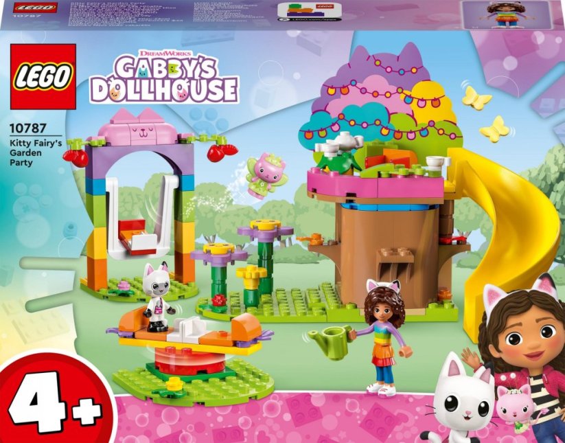 LEGO Koci Domček Gabi Przyjęcie w ogrodzie Wróżkici (10787)