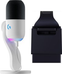 Logitech G Yeti GX biały (988-000576) + Lampa Litra Glow