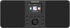 Sencor Internetowe Moc 2x10W WiFi FM DAB+ USB výška LCD