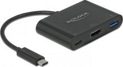 Delock DELOCK USB Type-C Adapter > HDMI 4K 30Hz USB Type-A/C PD