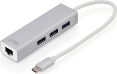 Digitus 1x RJ-45 + 3x USB-A 3.0 (DA-70255)