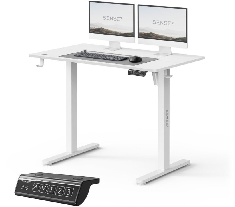 SENSE7 NOJO LIGHT Białe 100 cm x 60 cm