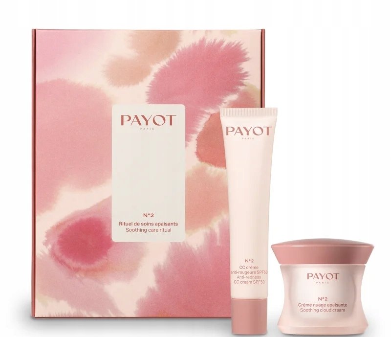 Payot Set Payot: No. 2, Soothing, Cream, For Face & Neck, 50 ml + No. 2, Protecting, CC Cream, SPF 50, 40 ml For Women