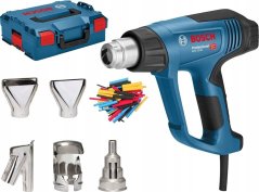 Bosch Bosch hot air gun GHG 23-66 Professional + 5-piece accessories (blue/black, 2,300 watts, L-BOXX)