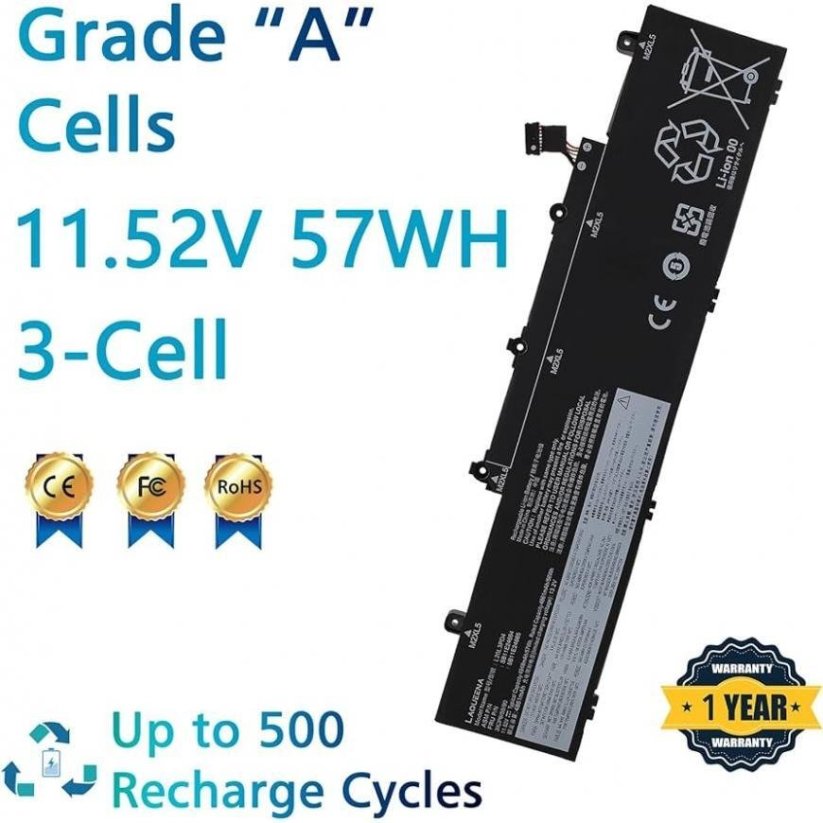 Lenovo 57Wh 3-cell lithium-ion battery for Lenovo ThinkPad