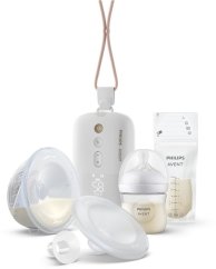 Philips Philips Avent SCF543/11 Hands-free breast pump with one collection cup + baby bottle 125ml + 25 breast milk bags