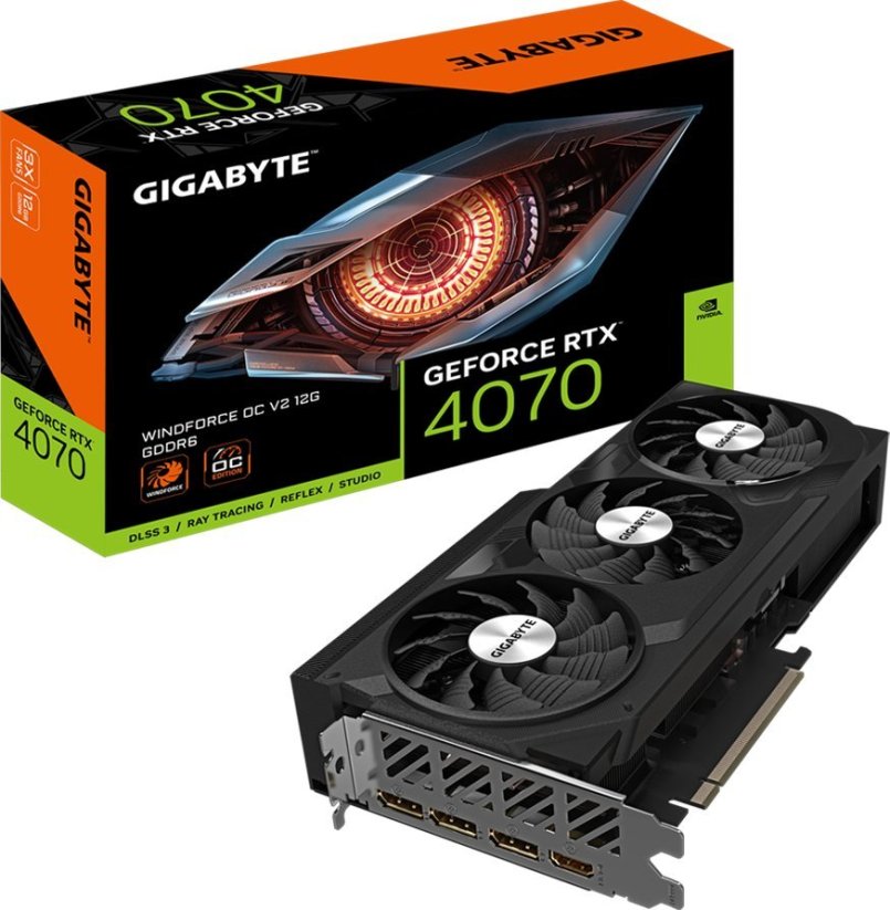Gigabyte VGA GBT RTX4070 12GB Windforce 3X OC V2