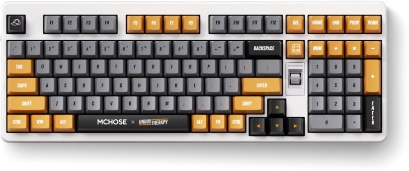 MCHOSE UT98 x Unbox Therapy Outemu Silent Peach V3 (HW-UT98-4)