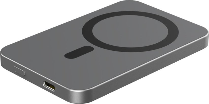 Realpower PB-5000 MAG 5000mAh Sivý