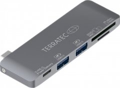 TerraTec Connect C7 1x SD 1x USB-C PD 1x microSD  + 2x USB-A 3.0 (283005)