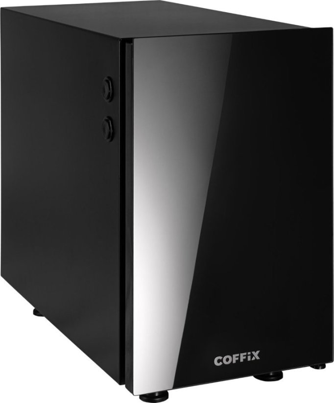 Coffix Lodówka Chłodziarka Na mlieko 4L PMC9 - Diamond Black