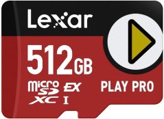 Lexar Play Pro MicroSDXC 512 GB UHS-I  (LMSXPS0512G-BNNNG)