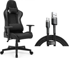 SENSE7 Spellcaster materiałowy czarno-szary + kabel usb