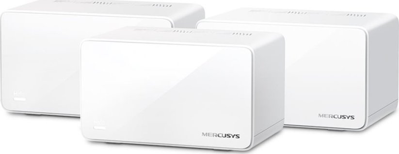 Mercusys MERCUSYS Halo H90X(3-pack) WiFi6 Mesh (AX6000,2,4GHz/5GHz,1x2,5GbELAN/WAN,2xGbELAN/WAN)