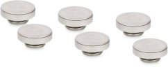 Thermal Grizzly Korek zamykający DeltaMate Plug mosiężny - Gloss Nickel, 6 sztuk (TG-DM-FIT-6309)
