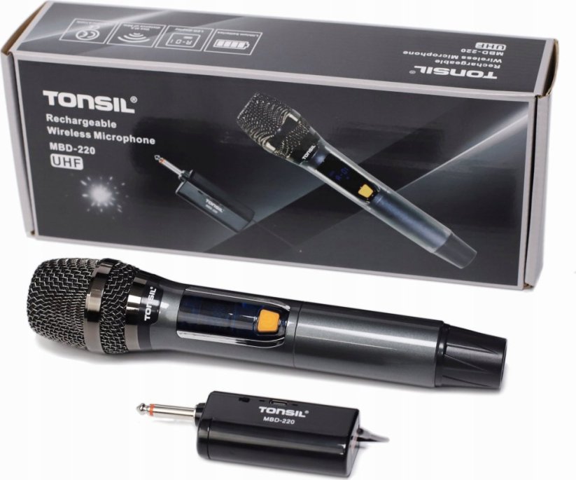 Tonsil Tonsil MBD 220 - Čierny