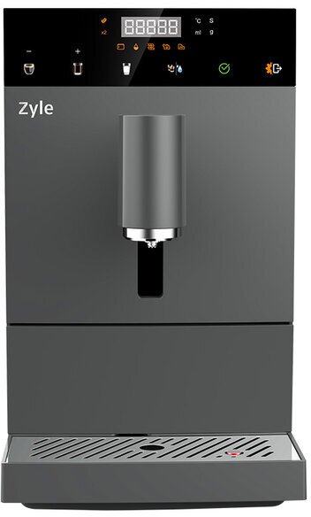 Zyle automatické ekspres na kávu 1350 W, Sivý (ZY609CM)