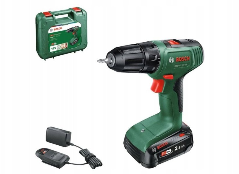 Bosch EasyDrill 18V-38 18 V 1 x akumulátor 2.5 Ah