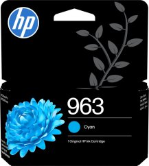 HP HP 963 Cyan Ink Cartridge – 700 Pages – 10.77 ml – Original 3JA23AE