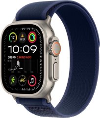 Apple Watch Ultra 2 GPS + Cellular 49mm Titanium Case Trail Loop M/L Modrý  (MX4L3EL/A)
