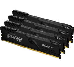 KINGSTON Fury Beast Black 4x4GB DDR4 2666MHz